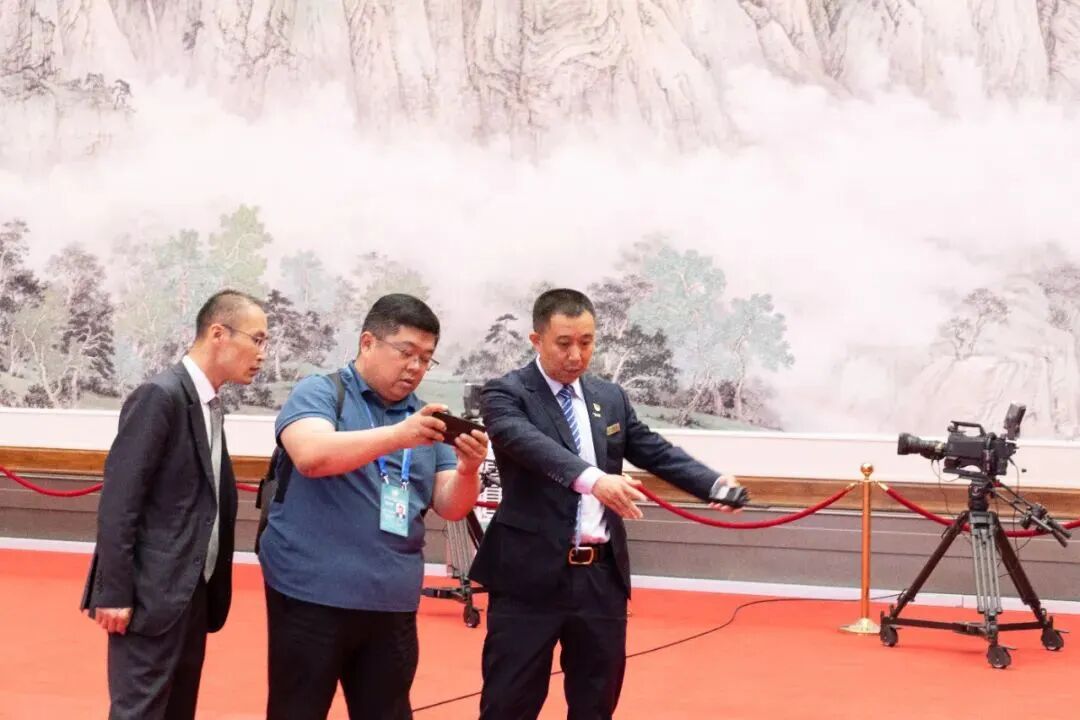 党建领航聚力 同筑盛会华章——青岛国际会议中心圆满保障第六届跨国公司领导人青岛峰会 图片