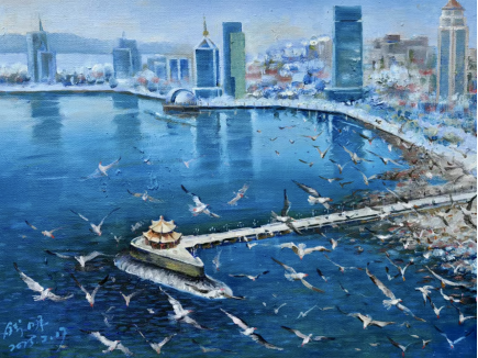 展讯|2025.7.15-8.15 “画说青岛、国学撷英”书画联展 图片