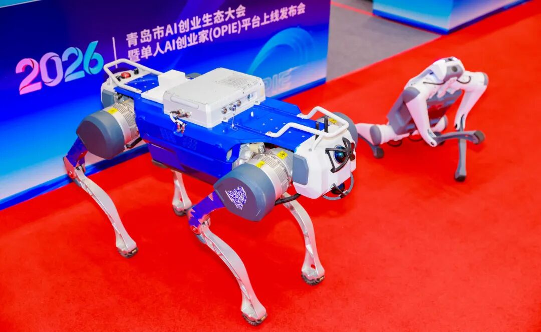 2026青岛市AI创业生态大会暨单人AI创业家(OPIE)平台上线发布会在青岛国际会议中心圆满举行 图片